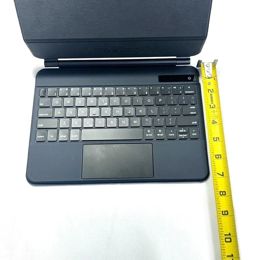 Magic Wireless keyboard Case 10.9 P109 Grey Keyboard Skin Clear Cover - No Cable